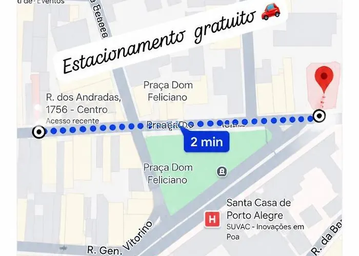2 Mim Santa Casa Ufrgs Estacionamento Gratis * Porto Alegre